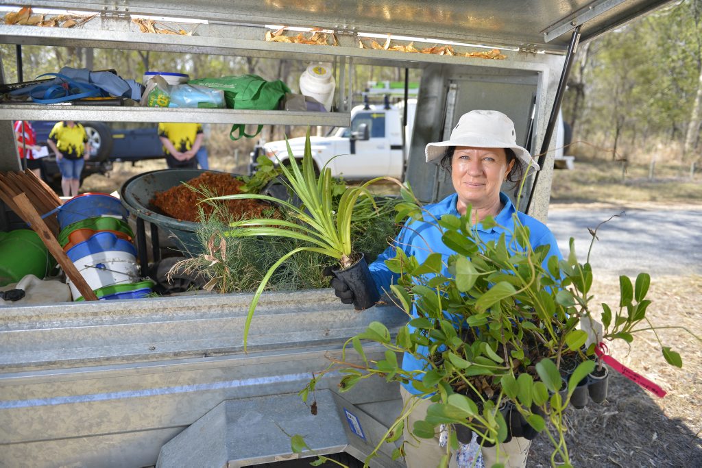 Conservation Volunteer Iris Cosgrove. Conservation Volunteer Iris Cosgrove.