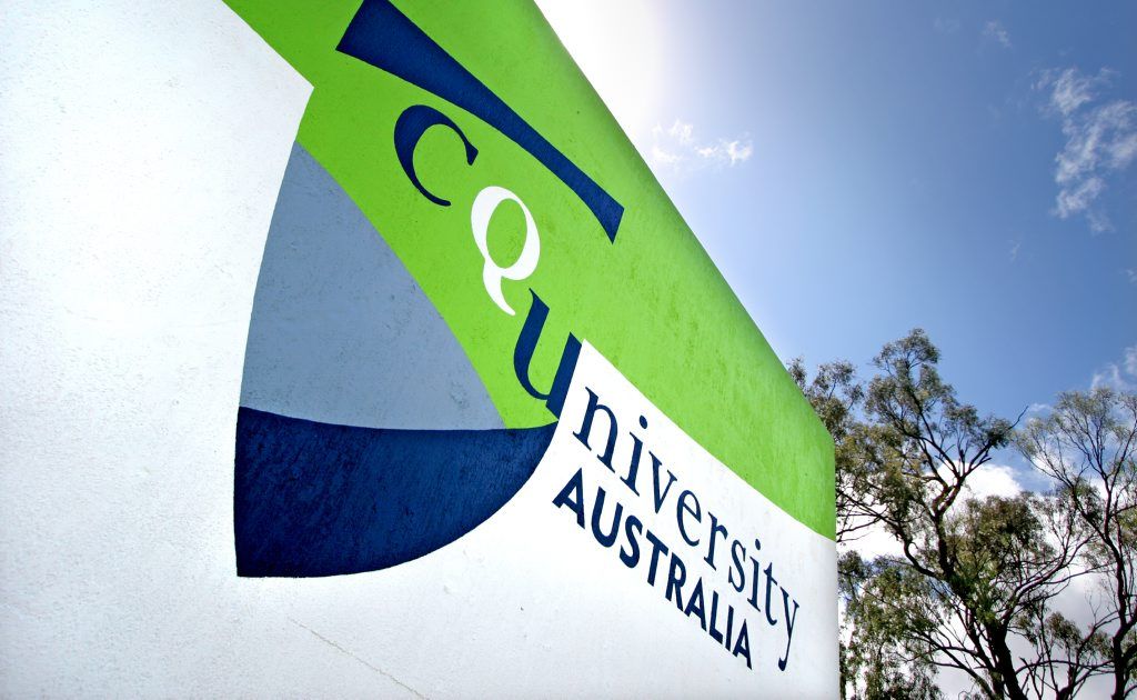 CQUniversity sign. CQUniversity sign.