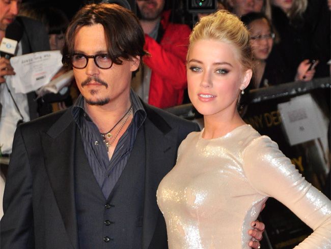 Johnny Depp and Amber Heard