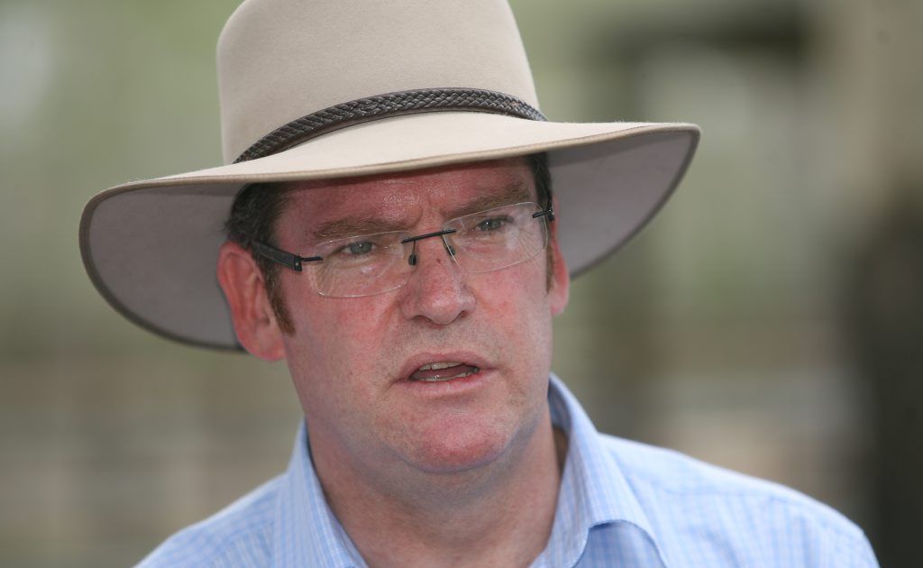 Agriculture Minister John McVeigh said if the drought worsened, more help might be given. Agriculture Minister John McVeigh said if the drought worsened, more help might be given.