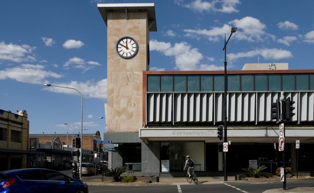 The former Commonwealth Bank building on the corner of Russell and Ruthven Sts is to become an adult entertainment venue. The former Commonwealth Bank building on the corner of Russell and Ruthven Sts is to become an adult entertainment venue.