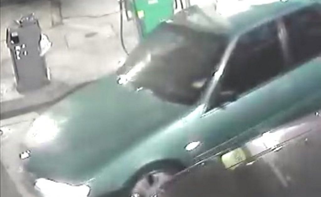 A car of interest in connection to a Tenterfield robbery. A car of interest in connection to a Tenterfield robbery.