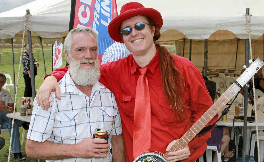 Kevin McGregor meets Blues singer 8 Ball Aitken at the Killarney Cup event last year. Kevin McGregor meets Blues singer 8 Ball Aitken at the Killarney Cup event last year.
