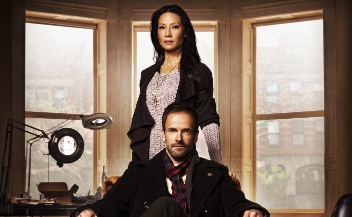Lucy Liu and Jonny Lee Miller star in the TV series Elementary. Lucy Liu and Jonny Lee Miller star in the TV series Elementary.