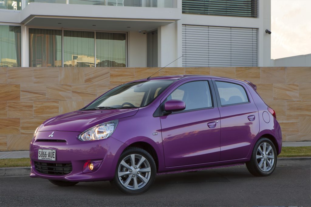 Mitsubishi's new Mirage. Mitsubishi's new Mirage.