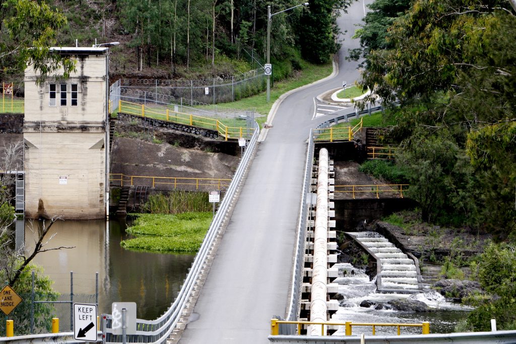 The Mt Crosby Water Treatment Plant is offline. The Mt Crosby Water Treatment Plant is offline.