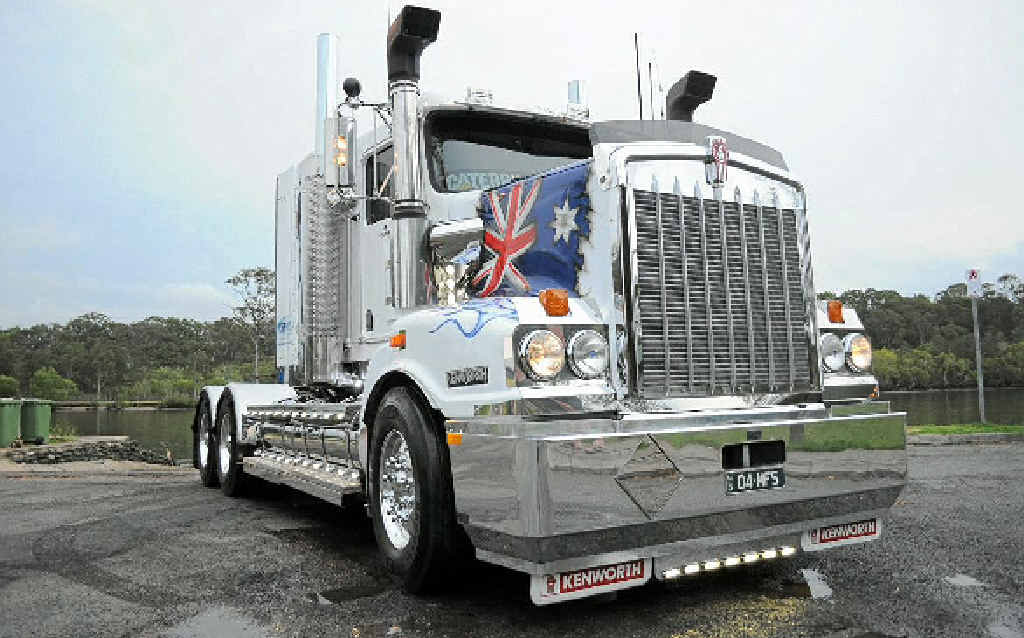 NEW: Murray Strike’s Australian Kenworth after the restoration. INSET: Murray Strike and his wife Fiona. Photos: Contributed NEW: Murray Strike’s Australian Kenworth after the restoration. INSET: Murray Strike and his wife Fiona. Photos: Contributed