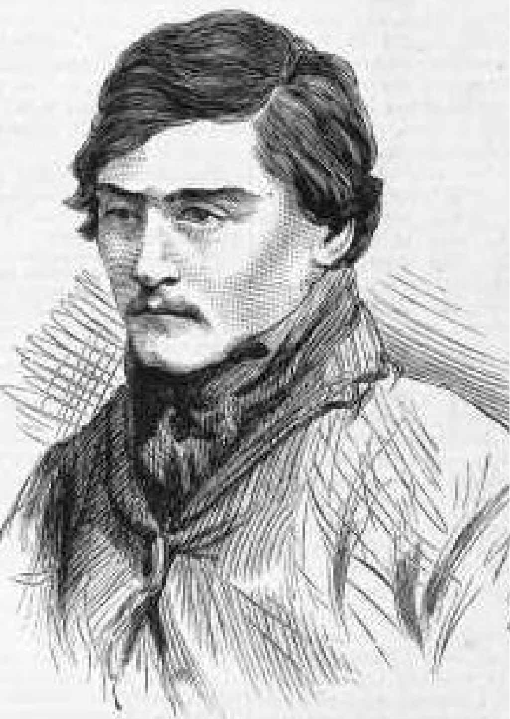 Dan Kelly as a youthful bushranger. Dan Kelly as a youthful bushranger.