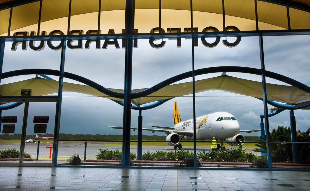 A Tiger Airways plane flying from Sydney to Coffs Harbour last week was struck by lightning. A Tiger Airways plane flying from Sydney to Coffs Harbour last week was struck by lightning.