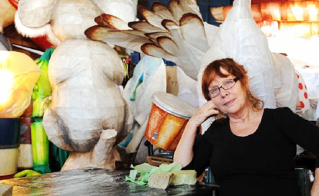 HELPING OUT: Lantern parade director Jyllie Jackson will send a handful of members from the LightnUp group to do lantern workshops in flood ravaged Bundaberg. HELPING OUT: Lantern parade director Jyllie Jackson will send a handful of members from the LightnUp group to do lantern workshops in flood ravaged Bundaberg.