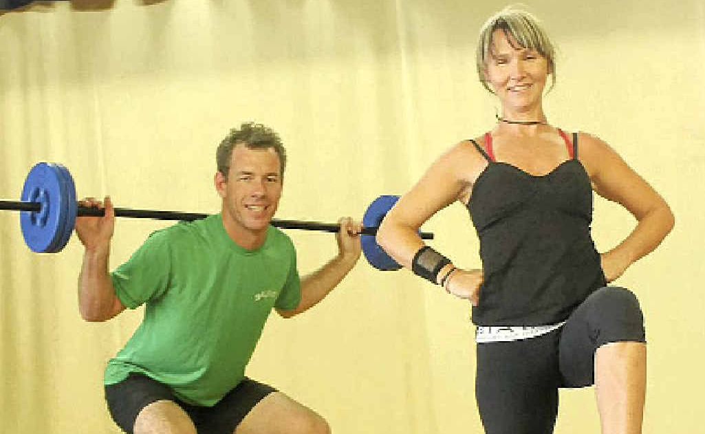 PUMPING IT UP: Group FX manager, Jenni Scotchmer and Summit owner, Matt George at the new fitness centre in the old RSL Club. PUMPING IT UP: Group FX manager, Jenni Scotchmer and Summit owner, Matt George at the new fitness centre in the old RSL Club.