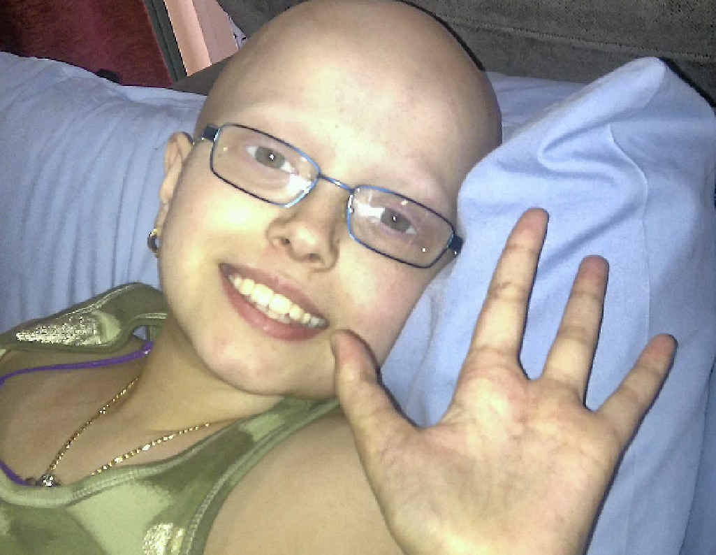 Zoe Cirson has been in remission for about nine months. Zoe Cirson has been in remission for about nine months.