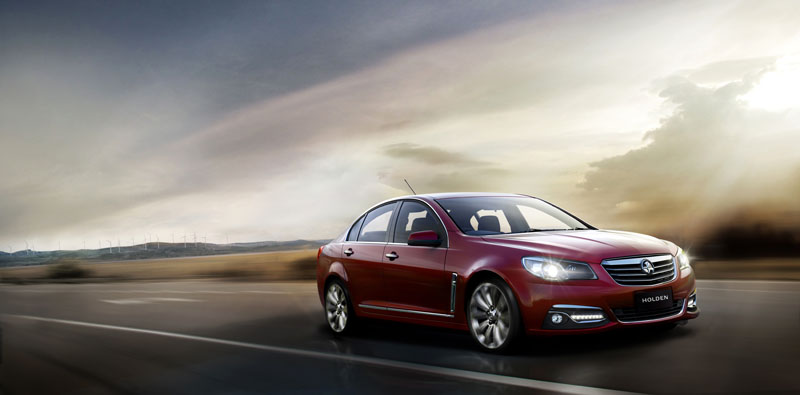 The new Holden VF Commodore. The new Holden VF Commodore.