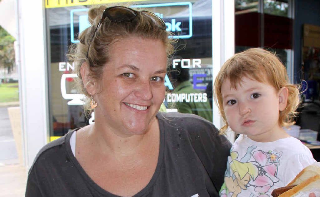 Lauren and Charlotte Blackburn at the Flood Appeal at PC Place. Lauren and Charlotte Blackburn at the Flood Appeal at PC Place.