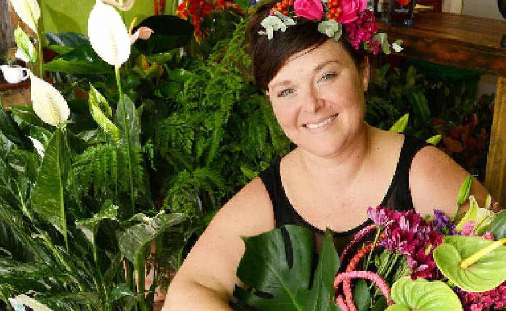 PREPARED: Lismore florist Anna Hunter, owner of Treeling Studio. PREPARED: Lismore florist Anna Hunter, owner of Treeling Studio.