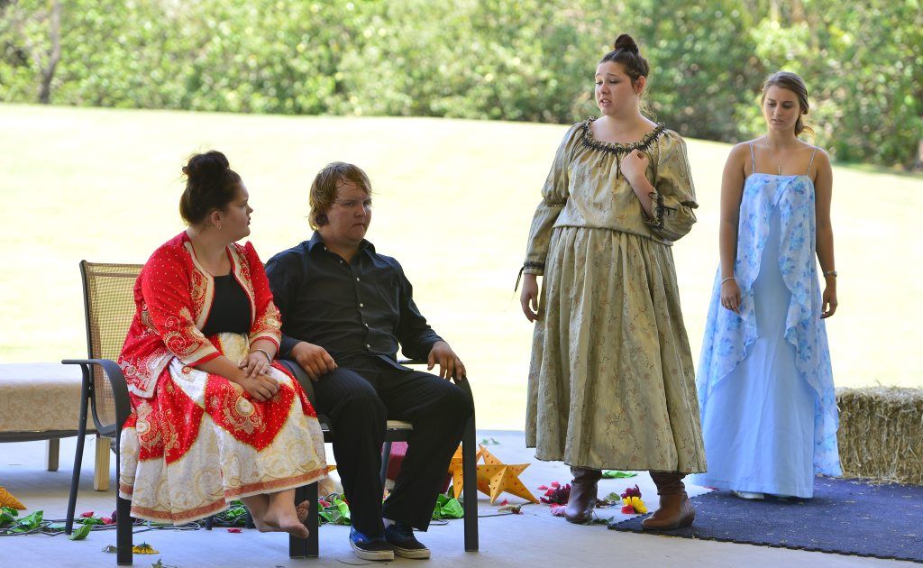 Rehearsals for the upcoming Midsummer Night's Dream at the Marina Stage. Rehearsals for the upcoming Midsummer Night's Dream at the Marina Stage.