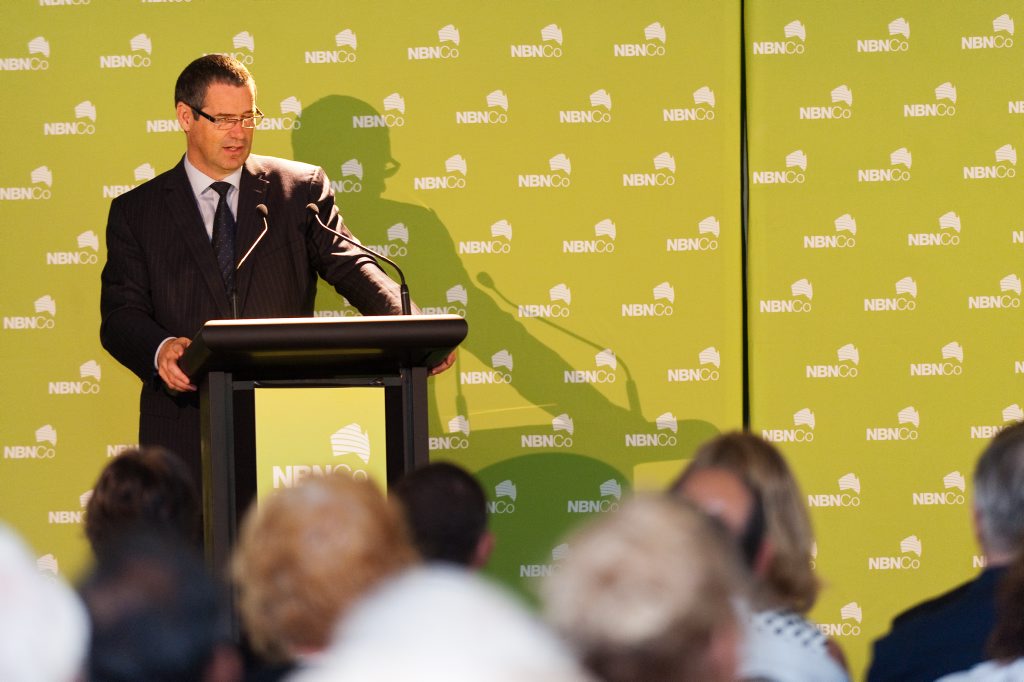Senator Stephen Conroy at the NBN Launch, Coffs Harbour. Photo: Rob Wright/ The Coffs Coast Advocate Senator Stephen Conroy at the NBN Launch, Coffs Harbour. Photo: Rob Wright/ The Coffs Coast Advocate