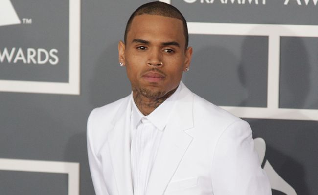 Chris Brown at the Grammys. Chris Brown at the Grammys.