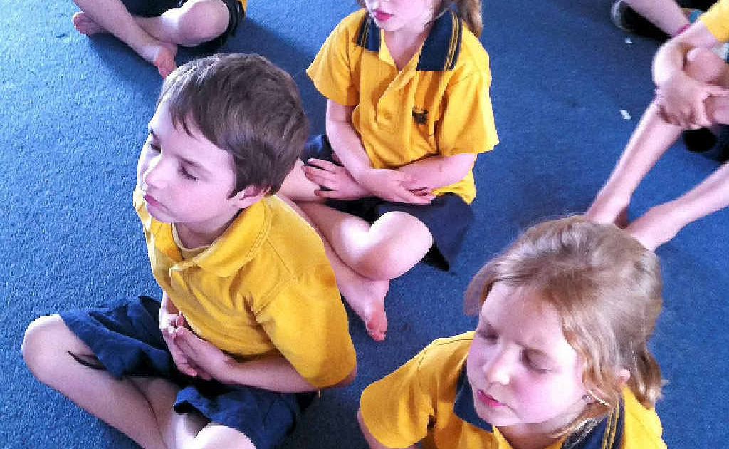 MINDFULNESS MEDITATION: Children at Blakebrook School. MINDFULNESS MEDITATION: Children at Blakebrook School.