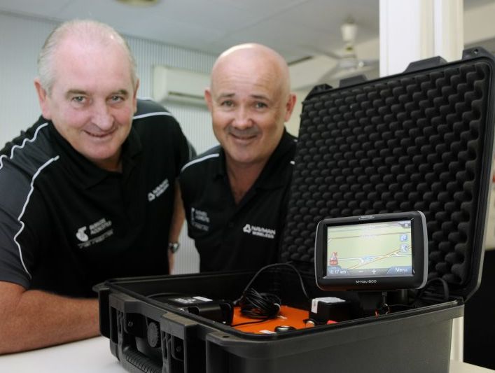Colin Hall and Phil Neidler from Leading Edge Telecoms in Newtown. Colin Hall and Phil Neidler from Leading Edge Telecoms in Newtown.