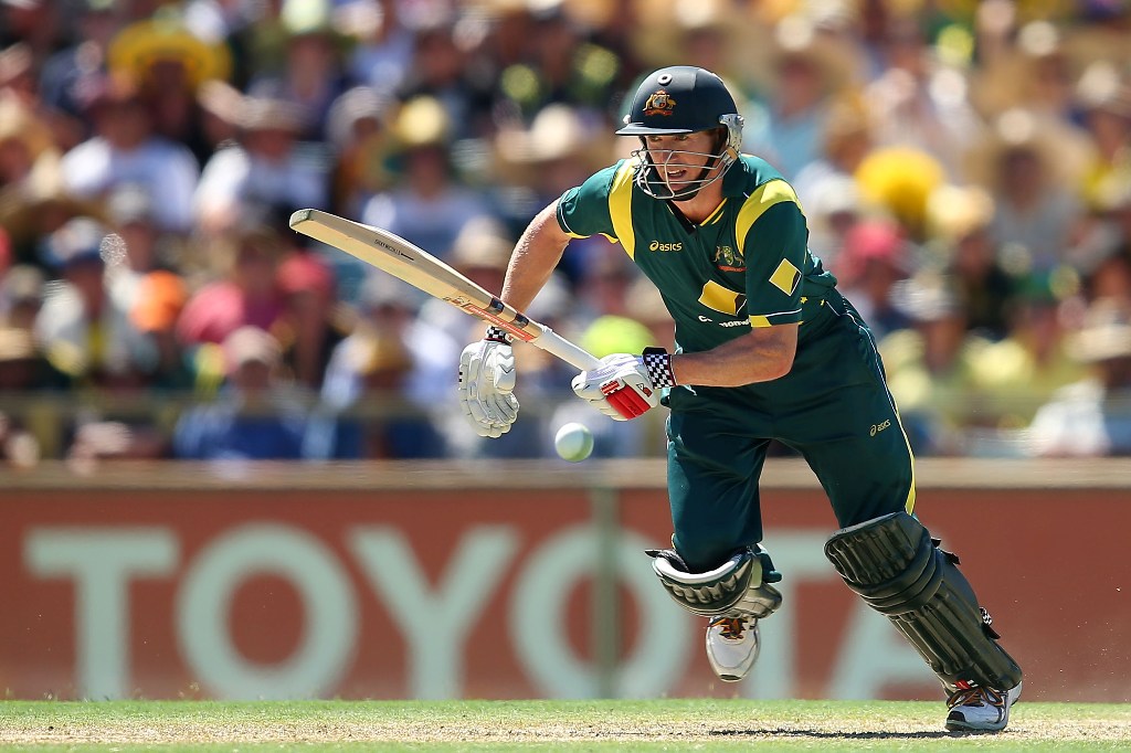Australian captain George Bailey. Australian captain George Bailey.