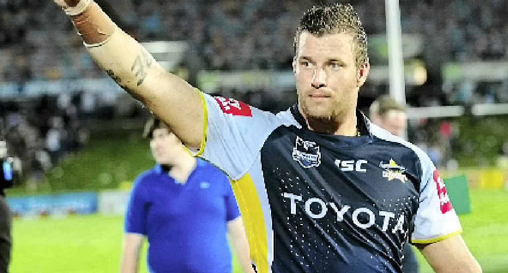 Ashton Sims was penalised for a shoulder charge. Ashton Sims was penalised for a shoulder charge.