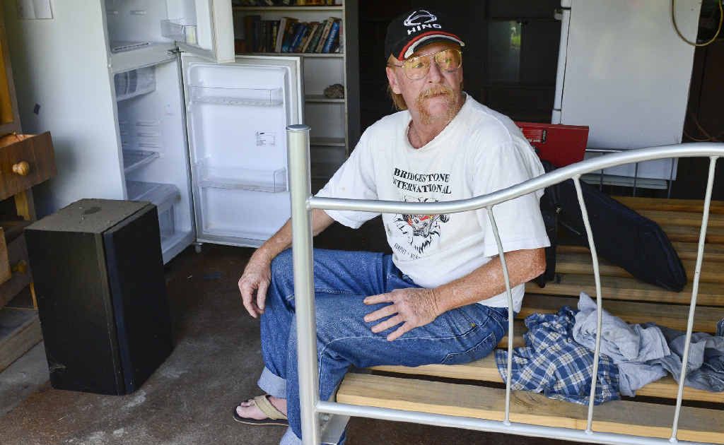 HERE WE GO AGAIN: Bernie Crammond of Ulmarra is hoping there is no repeat performance. Photo: Adam Hourigan HERE WE GO AGAIN: Bernie Crammond of Ulmarra is hoping there is no repeat performance. Photo: Adam Hourigan