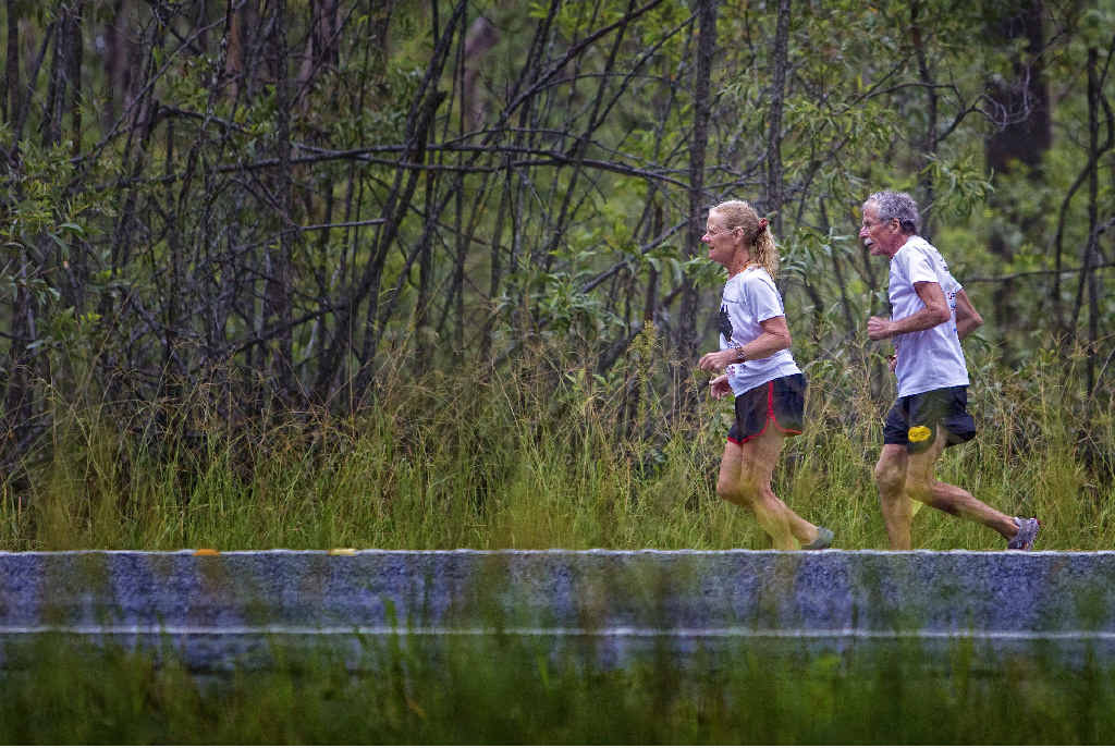Janette Murray-Wakelin and Alan Murray are running a marathon each day for 365 days as part of Running Raw Around Australia. Janette Murray-Wakelin and Alan Murray are running a marathon each day for 365 days as part of Running Raw Around Australia.
