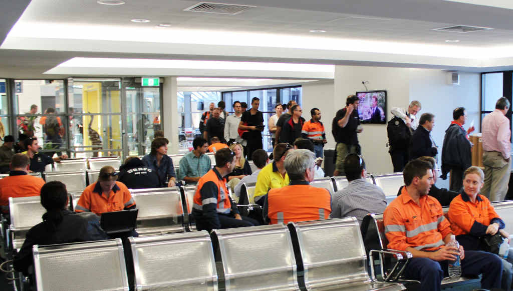 Some miners fear they might lose their jobs if they see pshychologists.