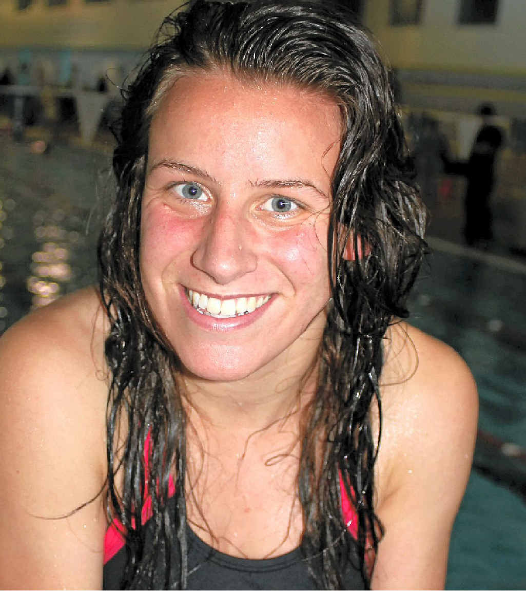 National swimming gold medallist Tegan Warrener.