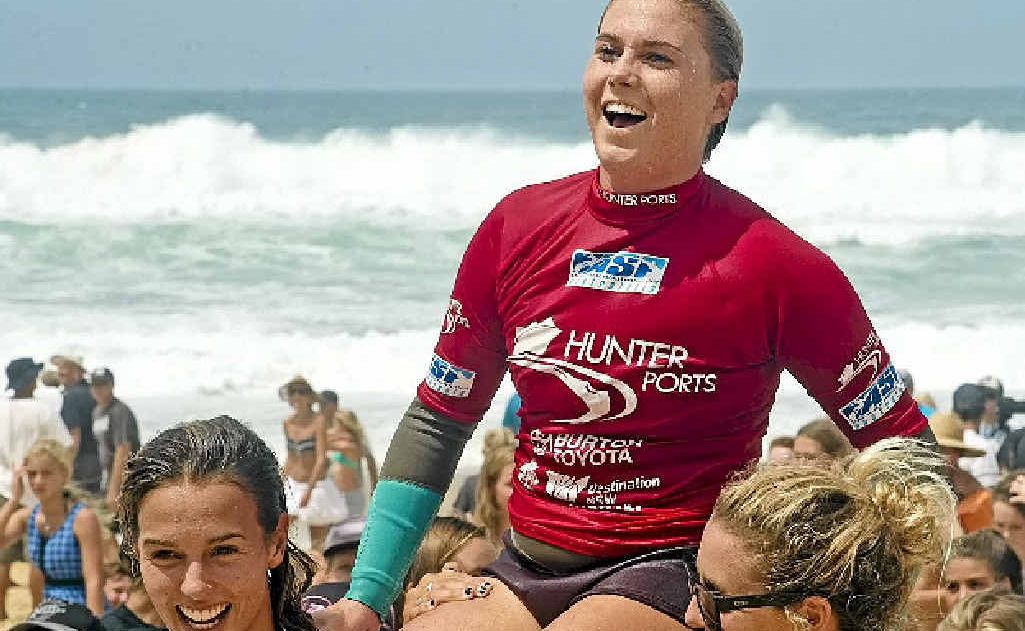 Rising star Dimity Stoyle will compete at this month's pro-am on the Coast. Rising star Dimity Stoyle will compete at this month's pro-am on the Coast.