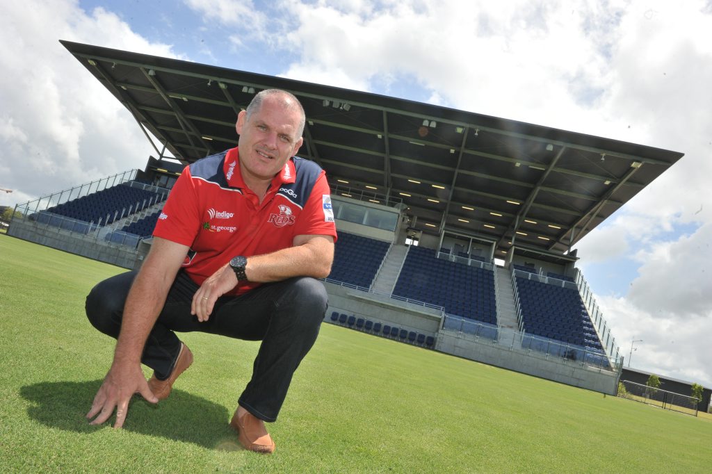 Queensland Reds director of coaching Ewen McKenzie. Queensland Reds director of coaching Ewen McKenzie.