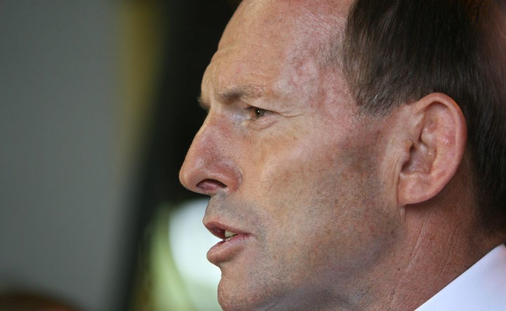Opposition leader Tony Abbott Opposition leader Tony Abbott