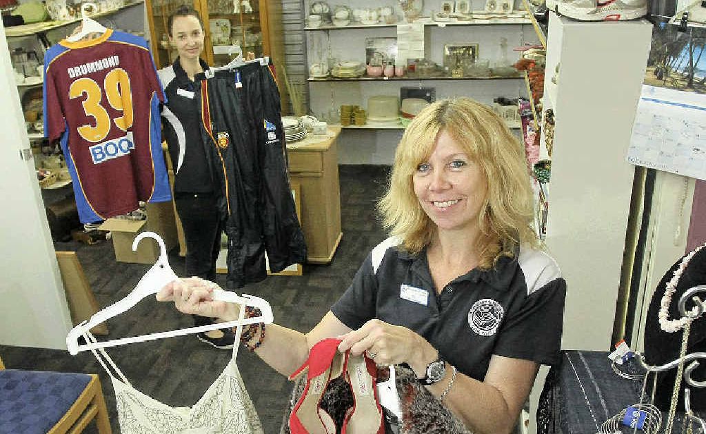 St Vincent de Paul multi-store manager Clare Watson (left) and retail area co-ordinator Dee Ball in their Maroochydore store. St Vincent de Paul multi-store manager Clare Watson (left) and retail area co-ordinator Dee Ball in their Maroochydore store.