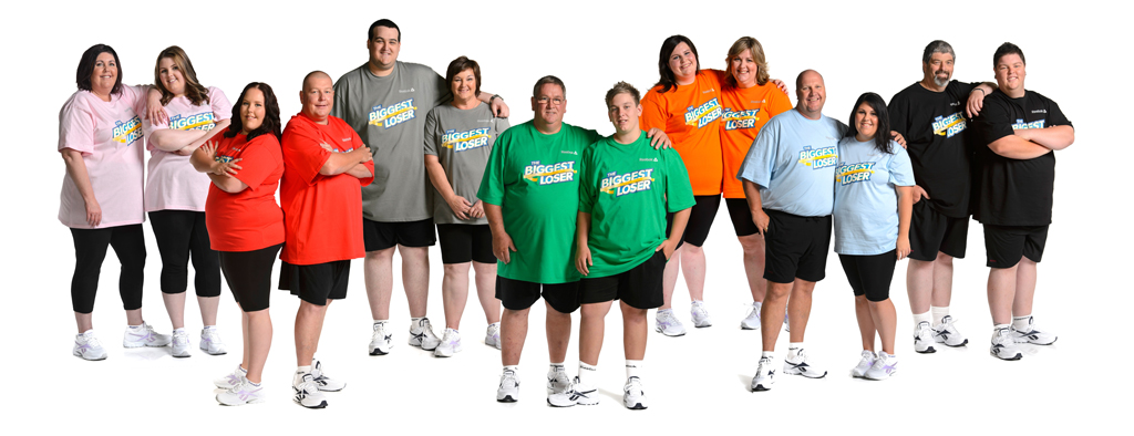 Group shot of all the Biggest Loser teams. Group shot of all the Biggest Loser teams.
