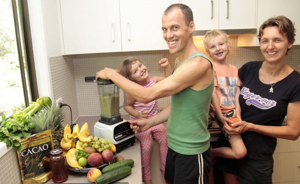 Richard and Cass Duckett and their children Ella (4) and Ben (5) are are on a processed sugar-free diet. Richard and Cass Duckett and their children Ella (4) and Ben (5) are are on a processed sugar-free diet.