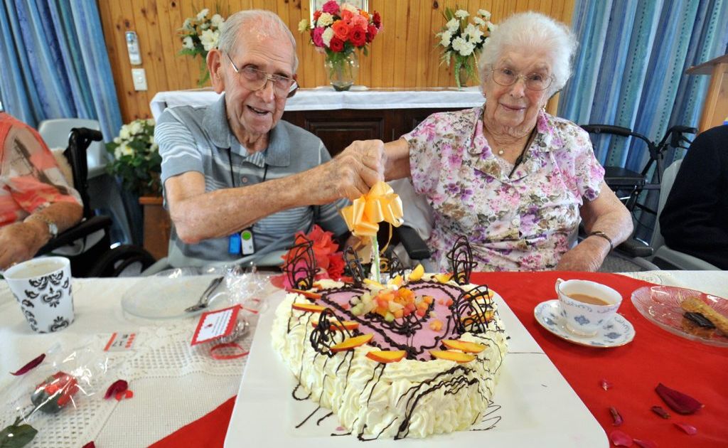 Stan and Daphne Burton celebrating their 75th wedding anniversary last year. Stan and Daphne Burton celebrating their 75th wedding anniversary last year.