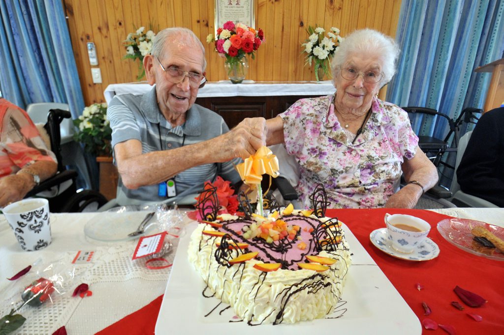 Stan and Daphne Burton celebrating their 75th wedding anniversary last year. Stan and Daphne Burton celebrating their 75th wedding anniversary last year.