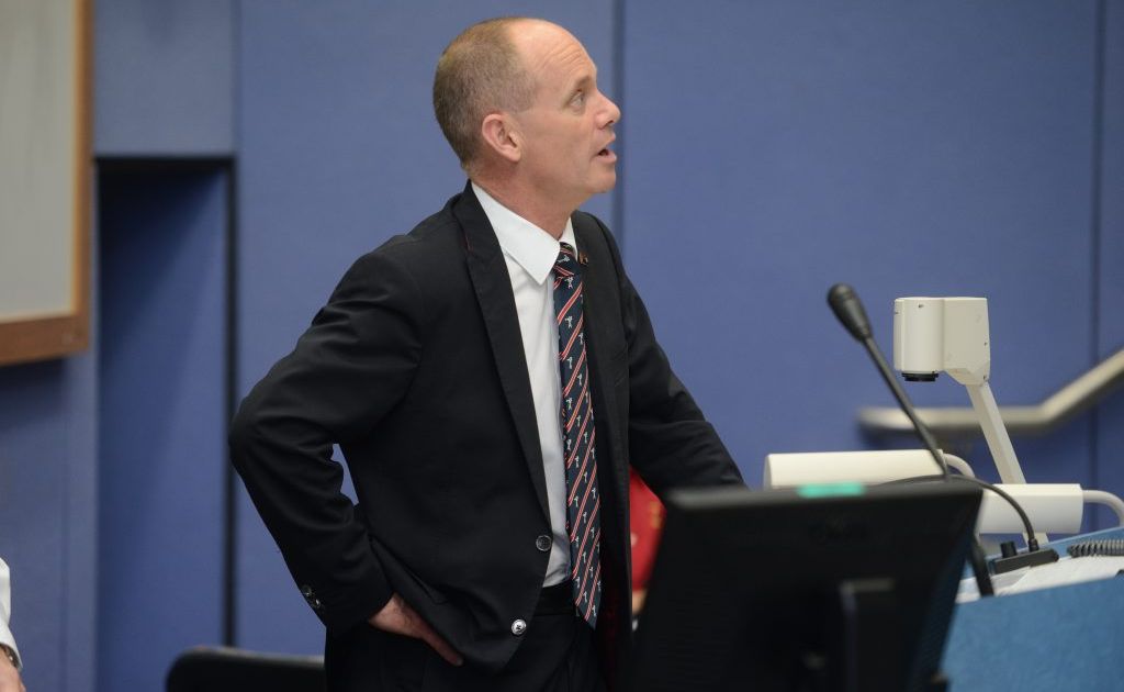 Premier Campbell Newman attends the AgForce CQ Regional Meeting with the farmer's of the local area to express their concerns. Premier Campbell Newman attends the AgForce CQ Regional Meeting with the farmer's of the local area to express their concerns.