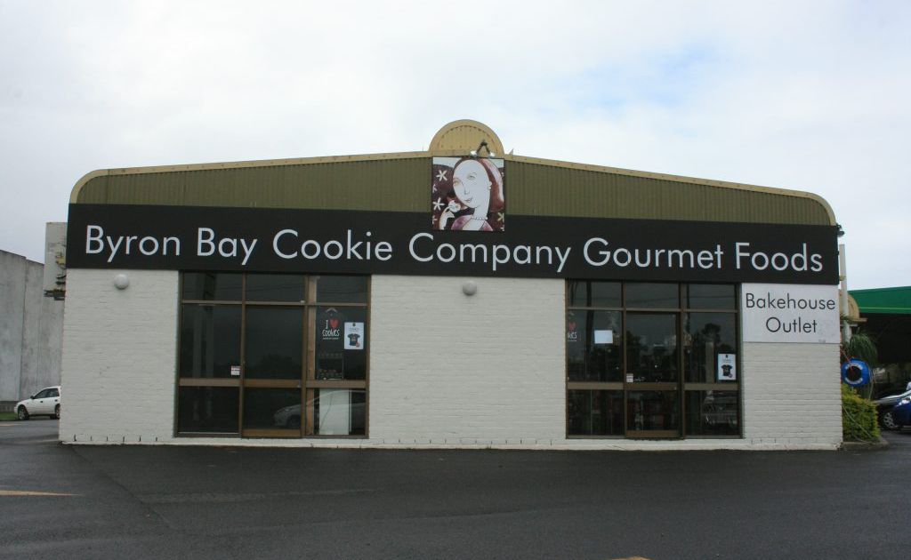 The Cookie Company bakehouse and store in Byron Bay. The Cookie Company bakehouse and store in Byron Bay.