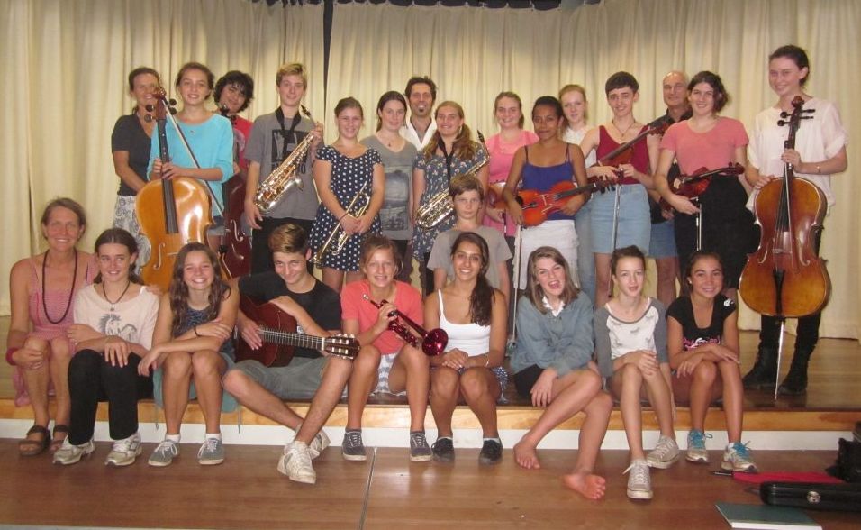 The Cape Byron Steiner Ensemble Della Mar, which left this weekend for New Zealand. The Cape Byron Steiner Ensemble Della Mar, which left this weekend for New Zealand.
