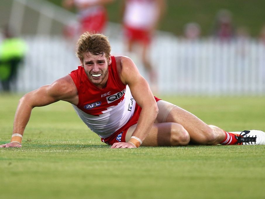 Alex Johnson has been out of the AFL for more than five years with a knee injury. Alex Johnson has been out of the AFL for more than five years with a knee injury.