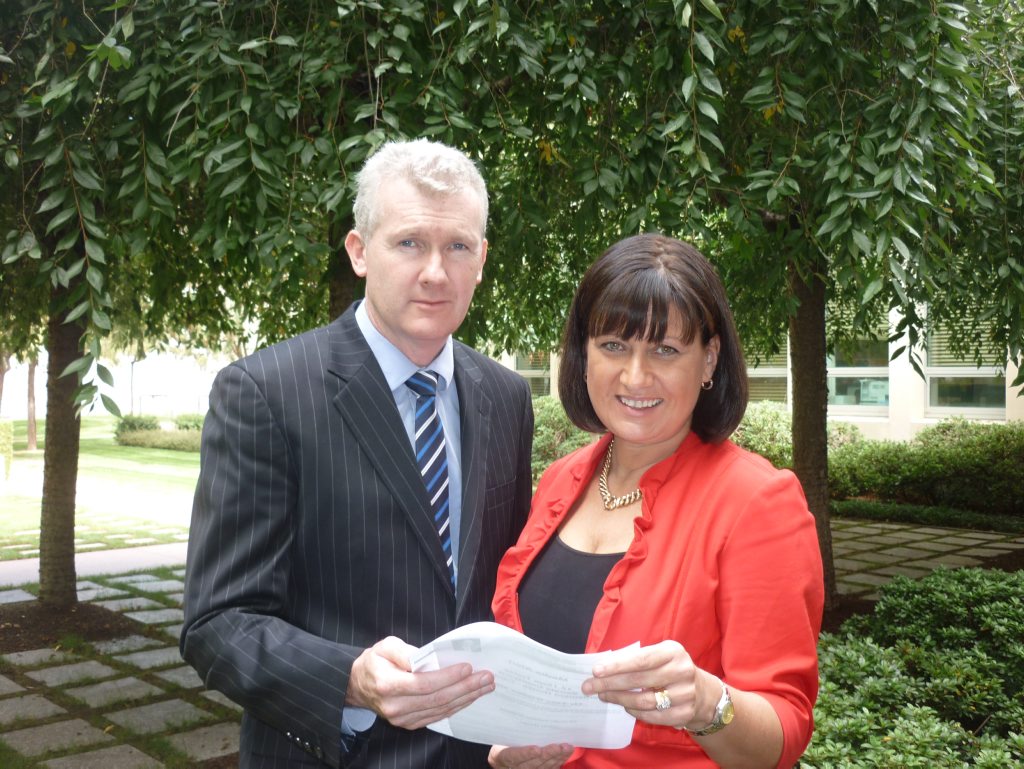 Richmond MP Justine Elliot with the Hon Tony Burke MP in Canberra. Richmond MP Justine Elliot with the Hon Tony Burke MP in Canberra.