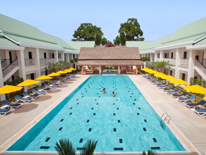 Thanyapura Sports Hotel pool serves as the perfect warm up for TSLC's renowned Aquatics Academy. Thanyapura Sports Hotel pool serves as the perfect warm up for TSLC's renowned Aquatics Academy.