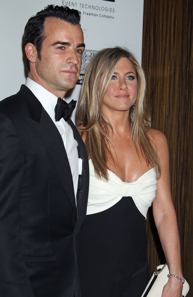 Justin Theroux and Jennifer Aniston Justin Theroux and Jennifer Aniston