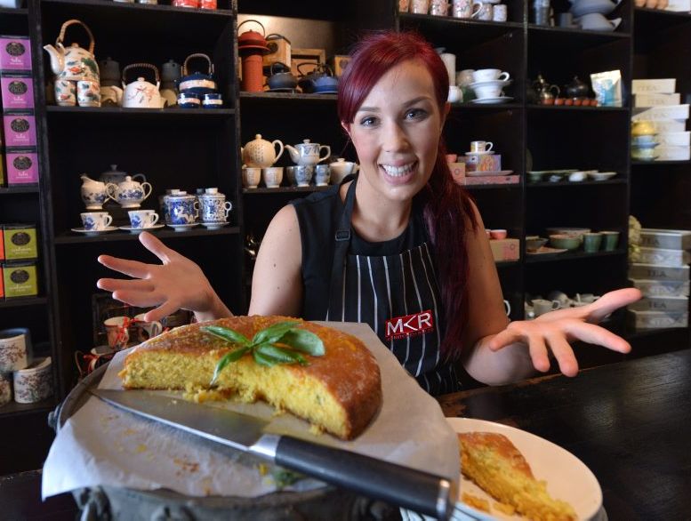 My Kitchen Rules contestant Elle Harrison at Silva Spoon in Cotton tree. 