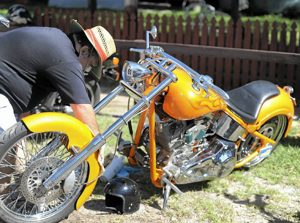 A chopped Harley went on many wish lists. A chopped Harley went on many wish lists.