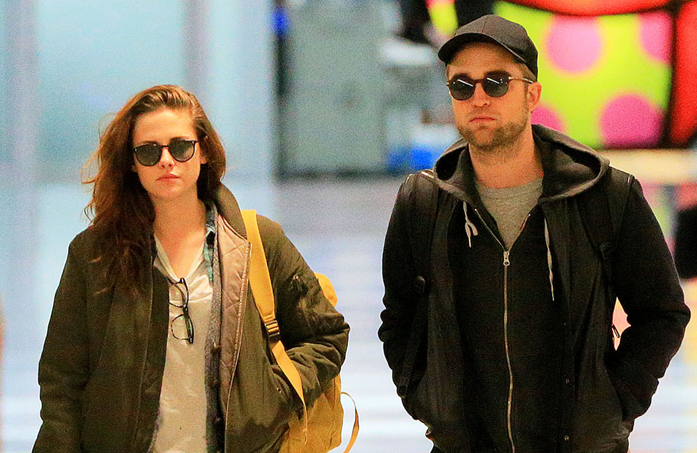 Robert Pattinson and Kristen Stewart. Robert Pattinson and Kristen Stewart.