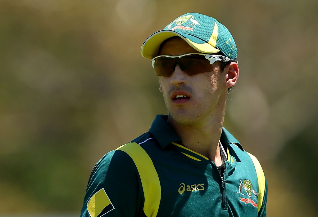 Australian cricketer Mitchell Starc. Australian cricketer Mitchell Starc.