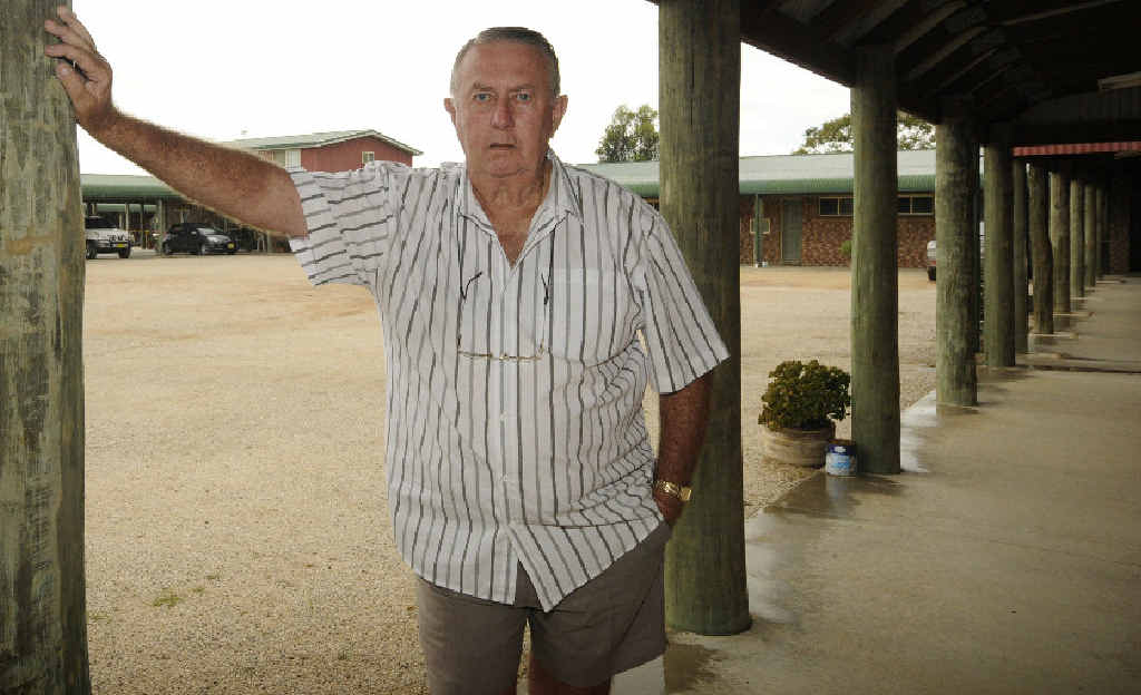 DISAPPOINTED: Barry Reynolds, owner of the Clydesdale Motel in Casino, is not happy about Metgasco pulling out of the Northern Rivers. DISAPPOINTED: Barry Reynolds, owner of the Clydesdale Motel in Casino, is not happy about Metgasco pulling out of the Northern Rivers.